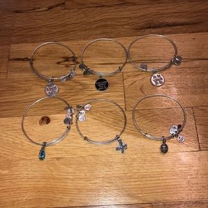 Alex and Ani silver bundle